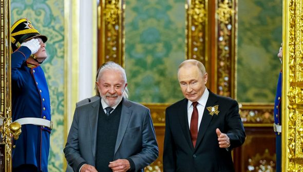 Lula quer parceria com Rússia para exploração de minerais críticos