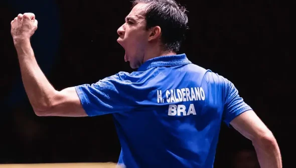 Calderano vence de novo e vai às quartas do Mundial de Tênis de Mesa