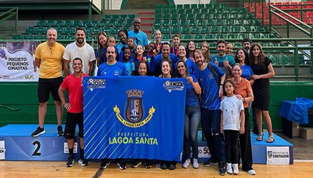 Equipe de Ginástica de Trampolim de Lagoa Santa conquista medalhas no Campeonato Estadual