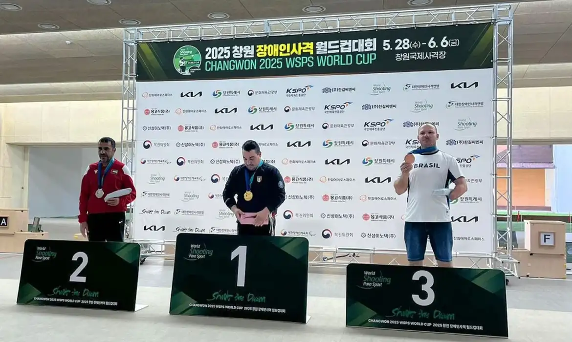 OAB Barro Preto - Alexandro Basso fatura medalha inédita para o Brasil no tiro esportivo