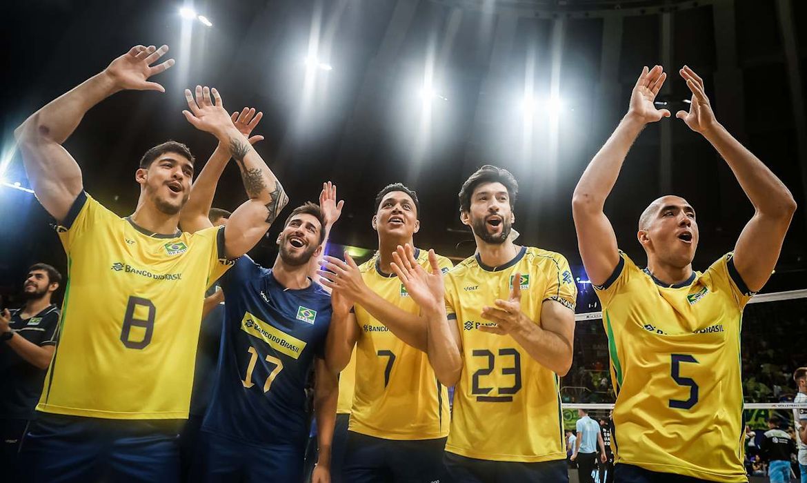 OAB Barro Preto - Embalado, Brasil faz 3 a 0 na invicta Eslovênia na Liga das Nações