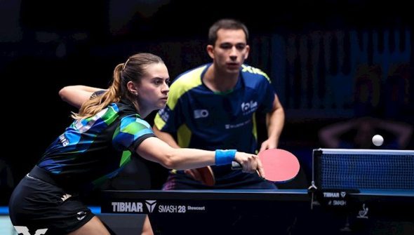 Calderano e Bruna Takahashi vão às quartas em torneio na Eslovênia