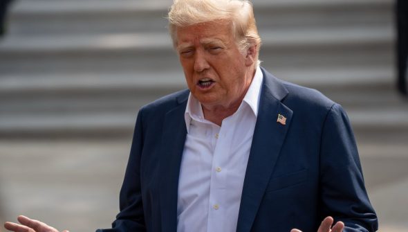Trump diz que deve falar com Lula, mas “não agora”