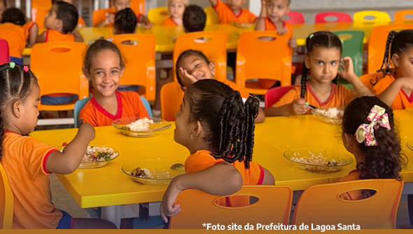Alimentação escolar: Lagoa Santa reforça qualidade e nutrição
