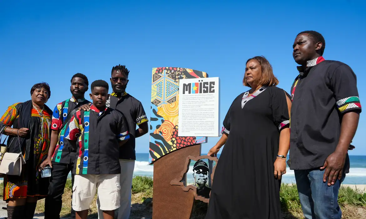 OAB Barro Preto - Memorial na Barra da Tijuca homenageia congolês Moïse, morto em 2022