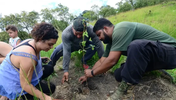 Rio: mutirão na Serra do Vulcão promove ações climáticas da periferia