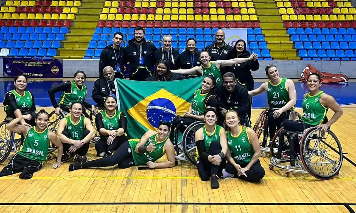 OAB Barro Preto - Brasil é vice-campeão na Copa América de basquete em cadeira de rodas