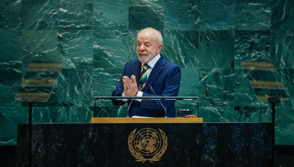 Defesa da democracia e metas da COP30 encerram agenda de Lula nos EUA