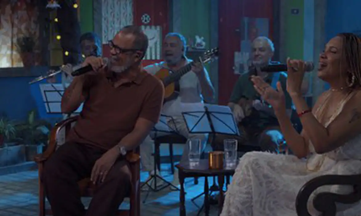 OAB Barro Preto - Teresa Cristina recebe Marquinho China no programa Samba na Gamboa