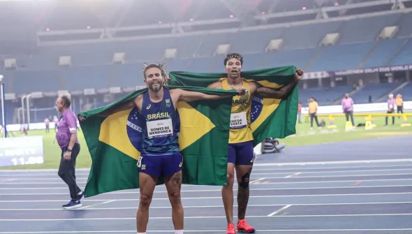 Brasil leva 6 medalhas no 2º dia do Mundial de atletismo paralímpico