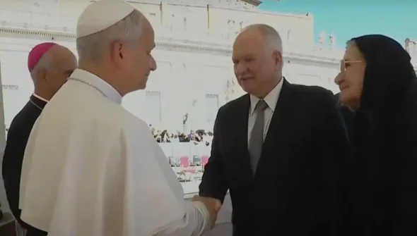 Antes de assumir presidência do STF, Fachin visita papa Leão XIV