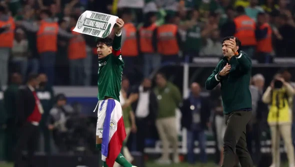 Palmeiras goleia LDU e enfrenta Flamengo na final da Libertadores