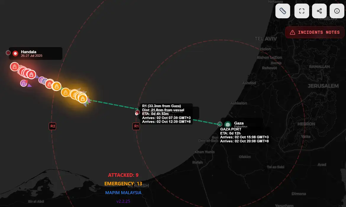 OAB Barro Preto - Dez brasileiros estão entre capturados na flotilha de ajuda a Gaza