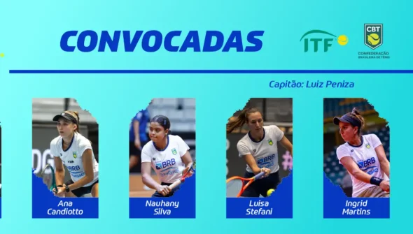 Tênis: seleção é convocada para playoffs da Billie Jean King Cup