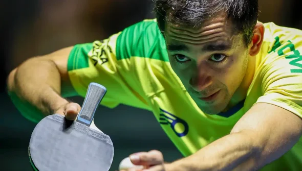 Tênis de mesa: Calderano conquista título de simples do Pan-Americano