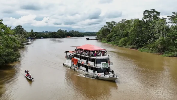Flotilha Yaku Mama chega à COP30 com demandas de povos indígenas