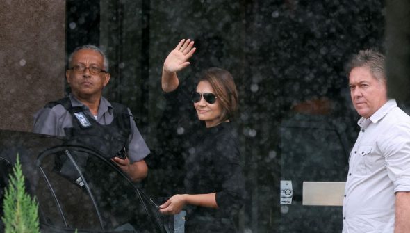 Bolsonaro recebe a ex-primeira-dama Michelle na PF