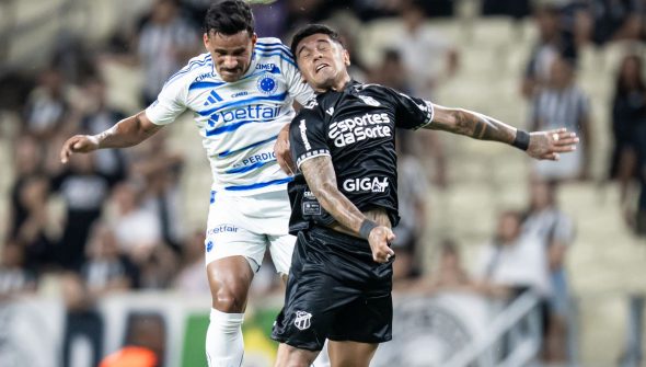 Cruzeiro empata com Ceará e sai da briga pelo título do Brasileirão