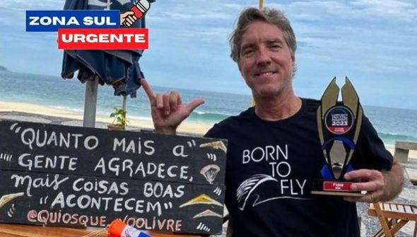 Bicampeão de asa-delta morre ao cair de parapente no Rio