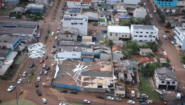 Governo garante verbas e serviços após tornado que atingiu o Paraná