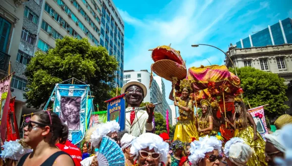 Rio: Cordão do Boitatá estreia no circuito dos megablocos do carnaval