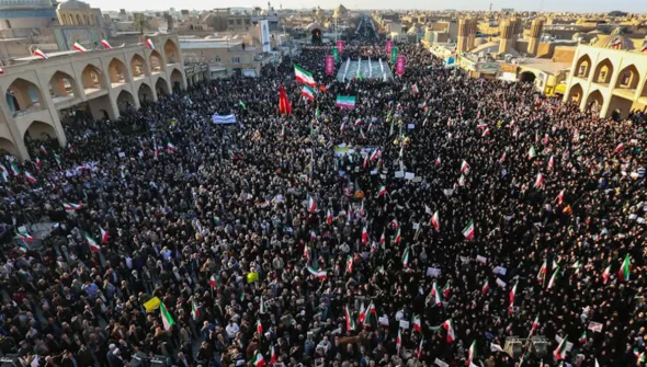 Atos pró-regime no Irã criticam distúrbios e interferência estrangeira