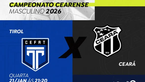 TV Brasil transmite jogo entre Tirol e Ceará pelo Campeonato Cearense