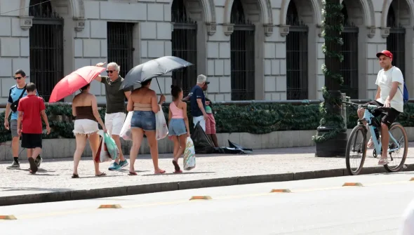 Temperatura pode chegar a 36°C no domingo em São Paulo