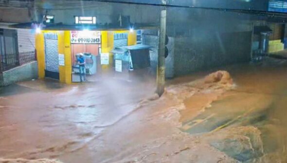 Fortes chuvas deixam 14 mortos em Juiz de Fora