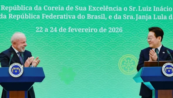 Em Seul, Lula anuncia acordos comerciais com a Coreia do Sul