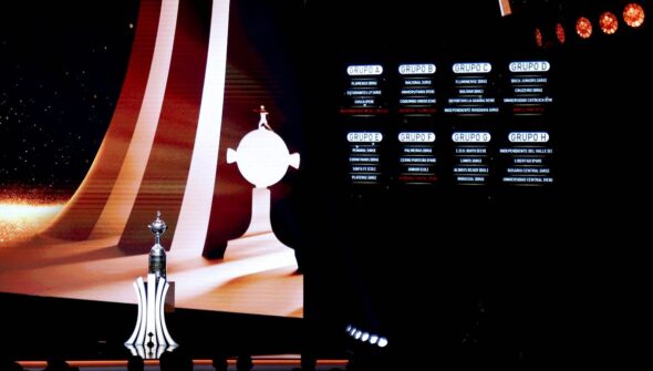 Conmebol sorteia grupos da Copa Libertadores 2026
