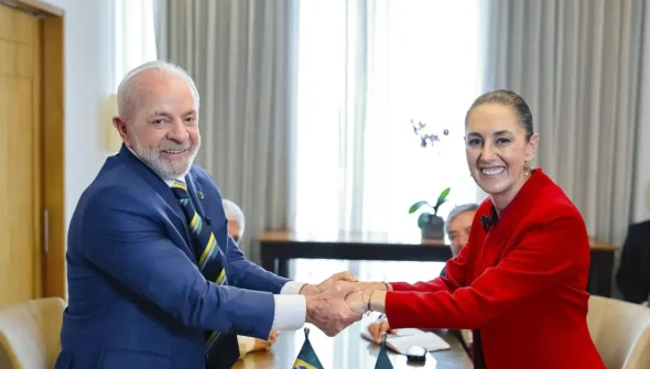 Lula e presidenta do México querem reunir empresários dos dois países