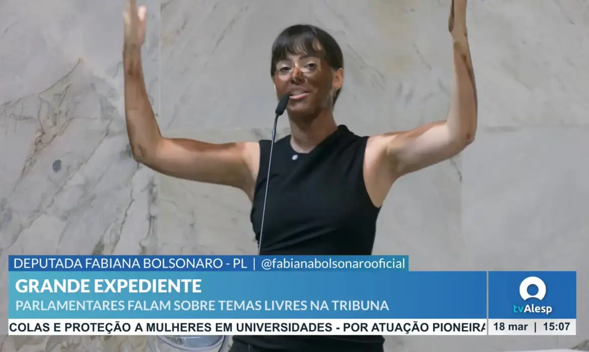 OAB Barro Preto - Deputada do PL faz blackface na Alesp para criticar Erika Hilton