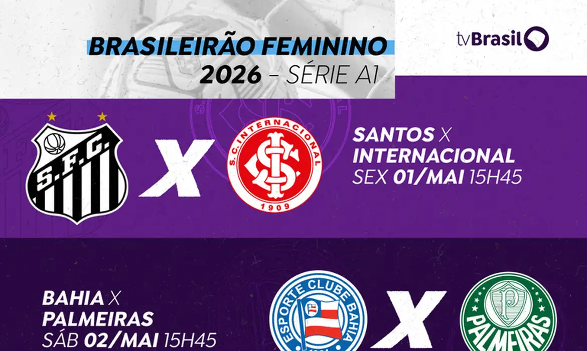 OAB Barro Preto - TV Brasil transmite jogos do Brasileirão Feminino nesta sexta e sábado