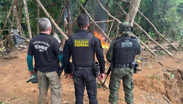 Garimpos ilegais no Amapá e Pará são alvos de operação da PF