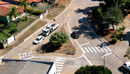 Translago conclui nova sinalização viária no bairro Lagoinha de Fora
