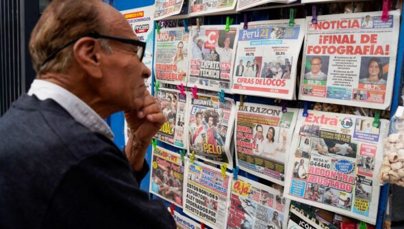 Eleição no Peru: Sanchéz a frente de Fujimori por apenas 19 mil votos