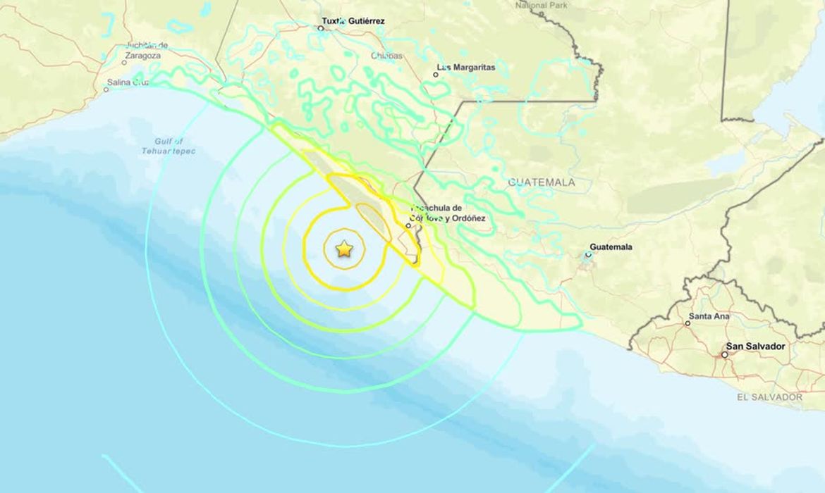 OAB Barro Preto - Terremoto de magnitude 7,4 atinge Puerto Madero, no México