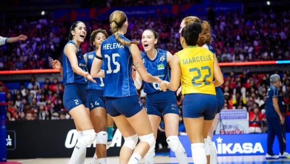 Liga das Nações: Brasil bate anfitrião Japão em abertura de 3ª semana