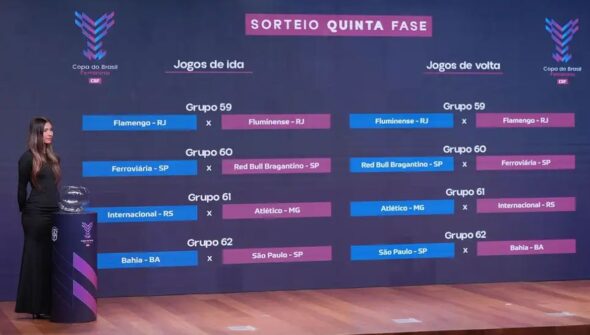 Quartas da Copa do Brasil Feminina terá clássico carioca Fla x Flu