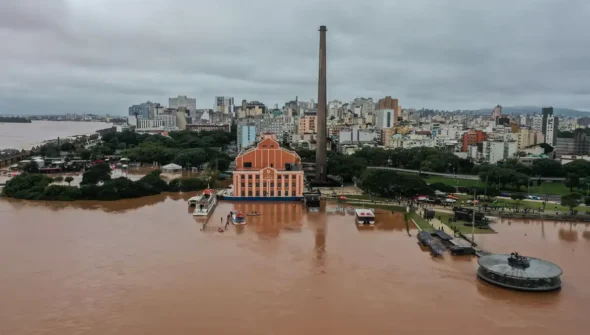 Rio Guaíba pode atingir cota de alerta até sexta-feira em Porto Alegre