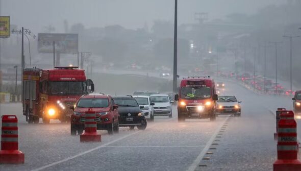 Sul e Sudeste terão dia de chuva, trovoadas e tempestades