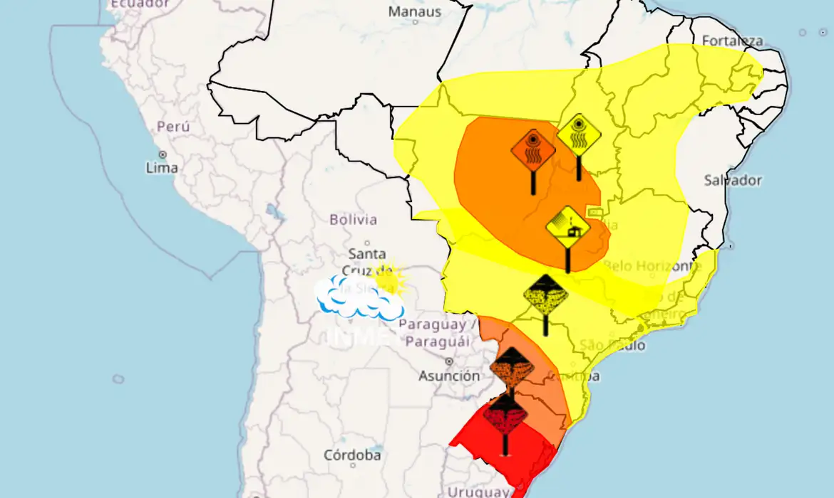 OAB Barro Preto - Seca, tempestade e vendaval: confira avisos do Inmet para esta quinta