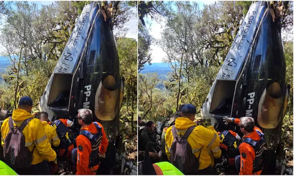 OAB Barro Preto - Corpos de vítimas de queda de helicóptero em SC são liberados