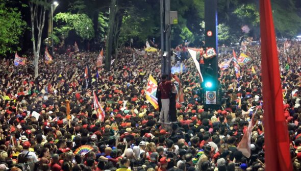 Votação de Lula é a maior já recebida por um presidenciável no país