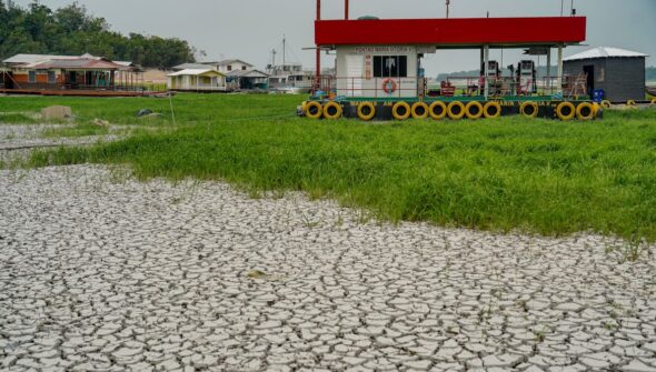 Campanha arrecada alimentos para afetados por seca no Amazonas